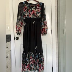 Sheik size medium floral dress